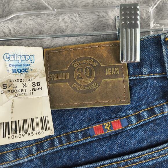 VINTAGE Wrangler Calgary Twenty X Jeans Women’s Size 5/6 X 38 Relaxed NWT - Picture 10 of 14